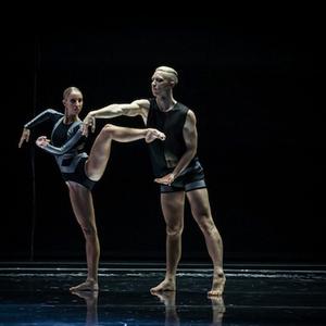 Holly Doyle and Thomas Bradley in De Novo's Emergence. Photo: Peter Greig.